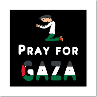 Pray For Gaza Posters and Art